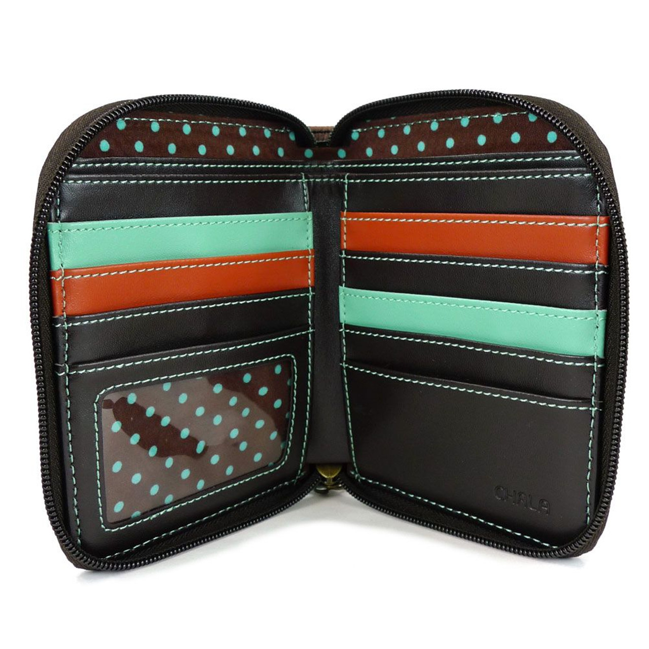 Chala Zip Around Wallet Dog Gen II - The Slobber Shoppe Chala Zip Around Wallet Dog Gen II - The Slobber Shoppe