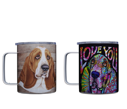 basset hound dean russo camp mug basset hound dean russo camp mug