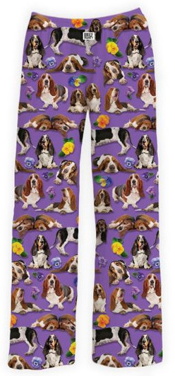 basset purple spring pants