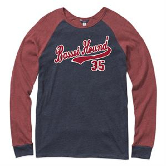 Basset Hound Applique Jersey Basset Hound Applique Jersey