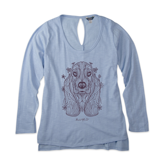 Keyhole Basset Shirt Keyhole Basset Shirt