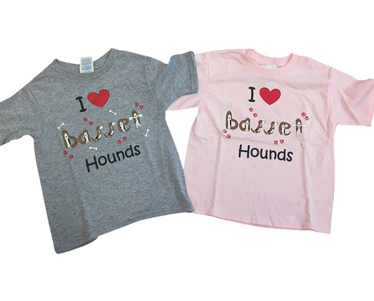 Basset Hound Kid's T-Shirt