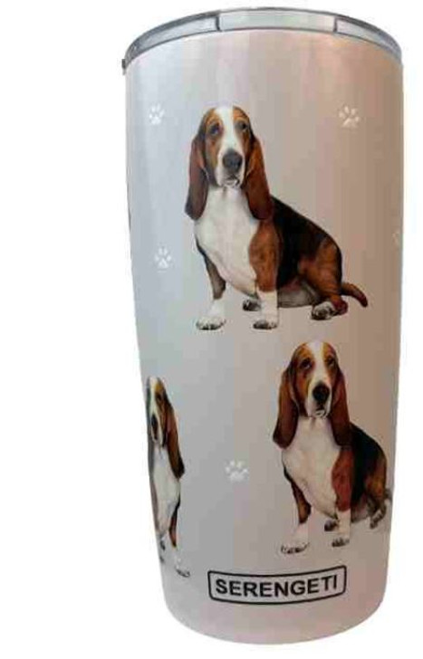 Basset Hound Hot/Cold Tumbler