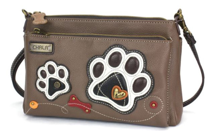 chala deluxe crossbody pawprint