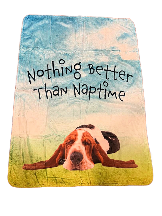 basset hound throw