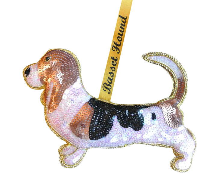 Sequin Basset Hound