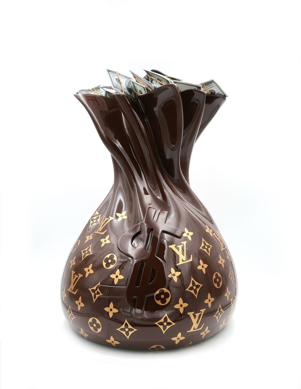 GHOST ART Money Bag LV Design by Jaler Worldwide