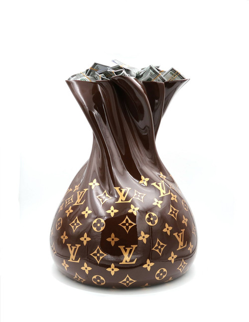 GHOST ART Money Bag LV