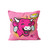 DBJ HOME Coussin La vache qui rit - star - pink