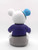 JALER FINE ART Teddy Bear violet & gris