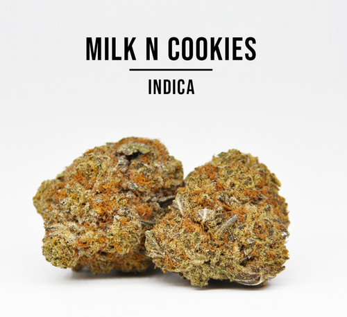 THCa Hemp Flower, Milk N Cookies