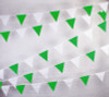 Lime Green and White Bunting to Buy Online