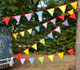 Multi-Coloured Rainbow Bunting