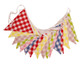 Large Gingham Check Bunting