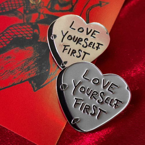 Love Yourself First Pin