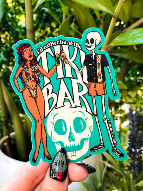 Tiki Bar Sticker