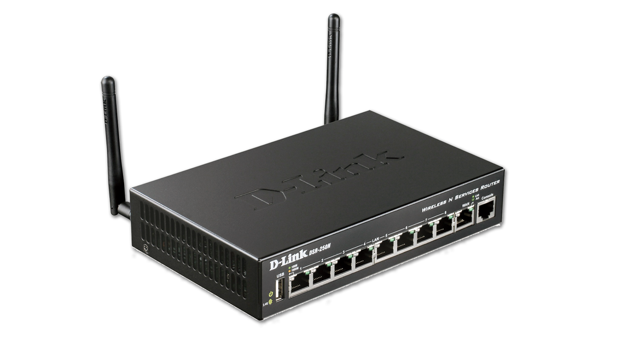 D-Link DSR-250N 8-Port Gigabit Wireless VPN Router