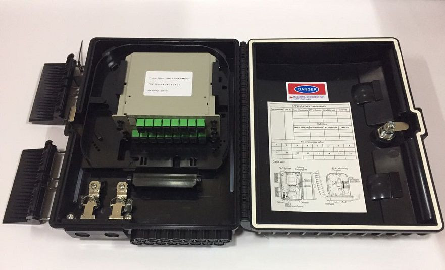 16 Core Fiber Optic Distribution Box-16 Insert/UPC