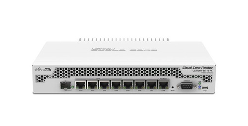 MikroTik CCR1009-8G-1S-PC 8-port Gigabit PoE OSL6 MicroUSB 1GB RAM