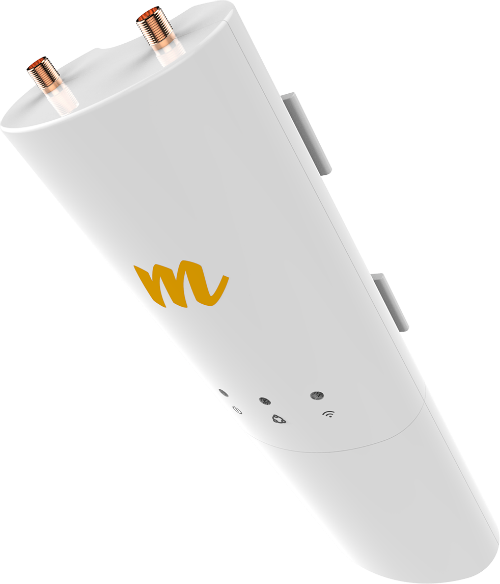 Mimosa 100-00072 C5C 5GHz Connectorized Client Radio with PoE, 4.9-6.4GHz, Supports A5 GPS Sync, TDMA, MU-MIMO, 2x2 RP-SMA, AGC Squelch, 500+ Mbps, 27 dBm