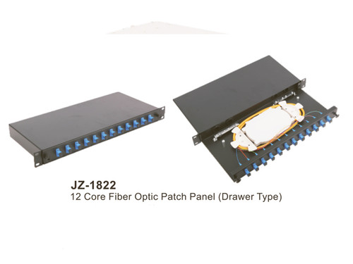 12 Core Fiber Optic Patch Panel JZ-1822