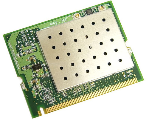 MikroTik R52H RouterBOARD High Power Wireless miniPCI Card 350mW 25dBm