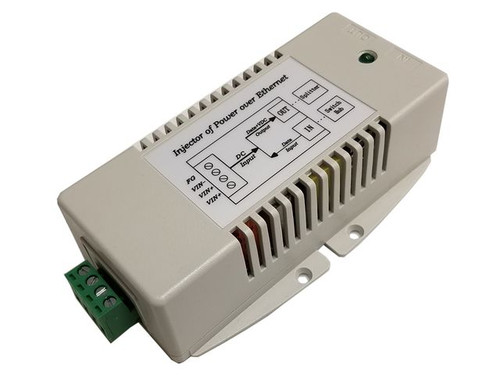 Tycon Systems 18-36VDC IN. 56V 30W Passive PoE OUT. DC to DC Converter and Passive PoE Injector (TP-DCDC-2448-HP)