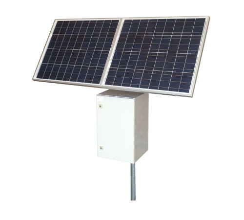 Tycon Systems 25W, 160W Solar Panels, 12/24V 200Ah Off Grid Solar Power System (RPST12/24M-200-160)