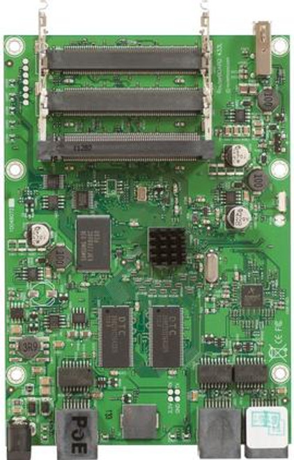 MikroTik RB433UL Routerboard, Atheros AR7130, 300Mhz CPU speed, 64MB R ( RB433UL )