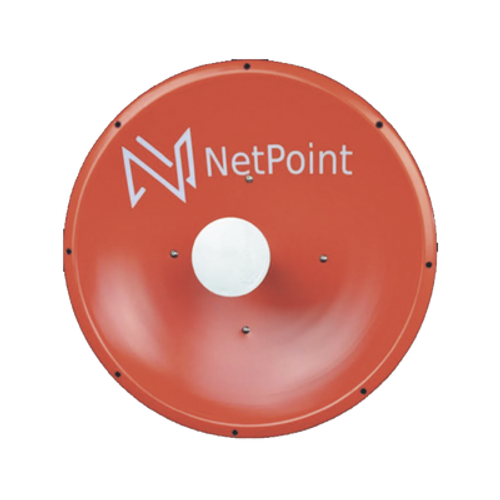 NetPoint NPTR-2 Directional Antenna with 34dBi gain 4.9 - 6.2 GHz Dual Polarization with Radome