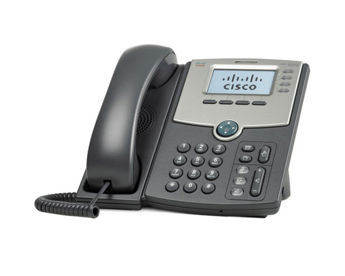 Cisco SPA514G 4-Line IP Phone with 2-Port Gigabit Ethernet Switch, PoE, and LCD Display