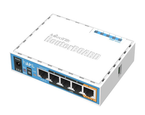 MikroTik RB952Ui-5ac2nD 650MHz 5xLAN 802.11ac Dual-concurrent Access Point Int'l Version