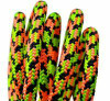 Inferno 11.8mm 24 Strand Climbing Line - 600 FT - Sewn eye - Neon Green and Orange with Grey