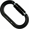 AGI-AGCBBO: All Gear Inc Black Oval Climbing Carabiner