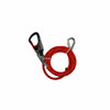 ARB-93532A4108XB: Yale Cordage MAXI-FLIP RED/BLK W/SNAP 8'