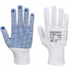 ARB-A110WBRM: Portwest GLOVE POLKA DOT WHT/BLU MD