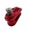 ARB-RP050A1: ISC BLOCK ISC ALUM 1/2 RED/SILVER