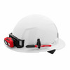 MIL-48-73-1113: Milwaukee BOLT Full Brim Hard Hat w/4pt Ratcheting Suspension (USA) - Type 1, Class E- color Orange