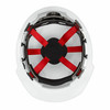 MIL-48-73-1130C: Milwaukee 6P (Ba) Frnt Brm Hard Hat Ty 1 Cl E- color