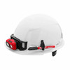 MIL-48-73-1134C: Milwaukee BOLT Front Brim Vented Hard Hat w/6pt Ratcheting Suspension (USA) - Type 1, Class C- color Gray