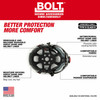 MIL-48-73-1301C: Milwaukee BOLT Safety Helmet (USA) - Type 2, Class E- color White