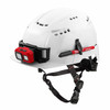 MIL-48-73-1322: Milwaukee BOLT Front Brim Safety Helmet (USA) - Type 2, Class E- color Yellow