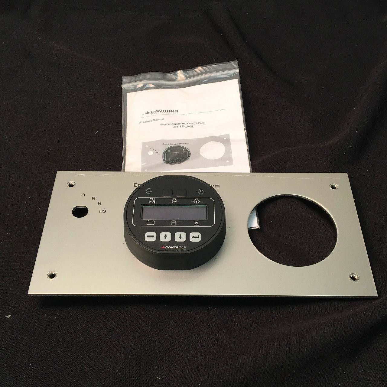 904-0012-04: Instrument Panel For Cat/Perkins T-2(Horizontal)