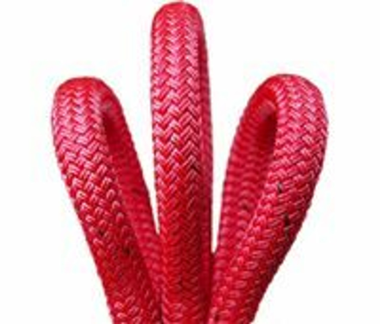 Husky II Bull Rope five eigth inch 5/8 - 200 FT - Spliced eye - Red