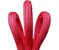 Husky II Bull Rope five eigth inch 5/8 - 600 FT - Spliced eye - Red