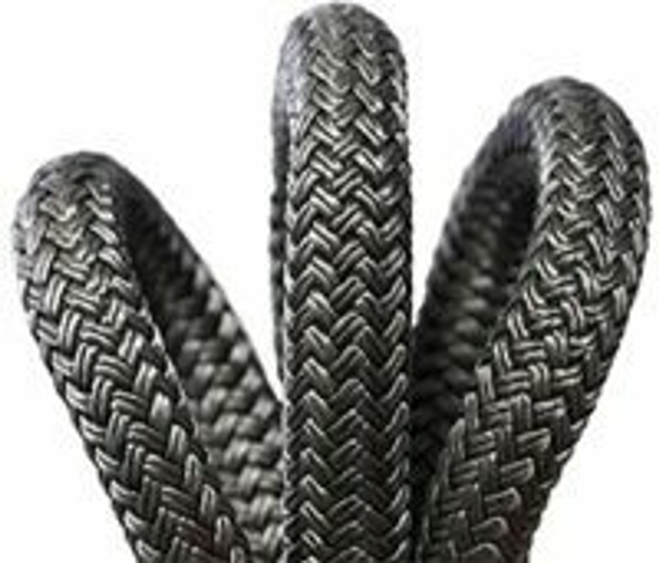 Husky V Bull Rope one inch 1in - 150 FT - No eye - Black