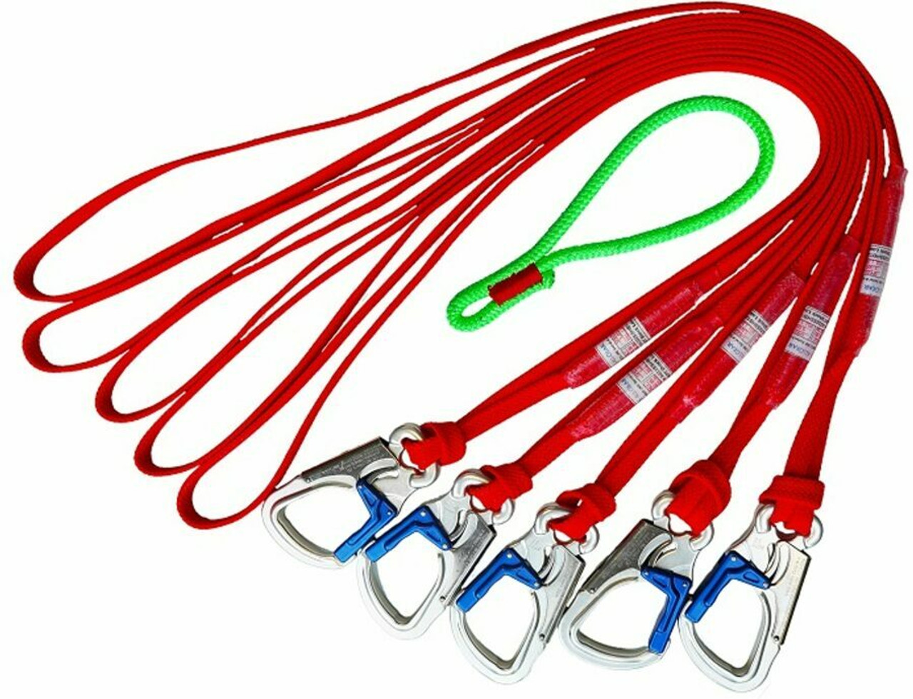 HMPE Speed Line Kits 5 pack - 1/2" x 26" - Red