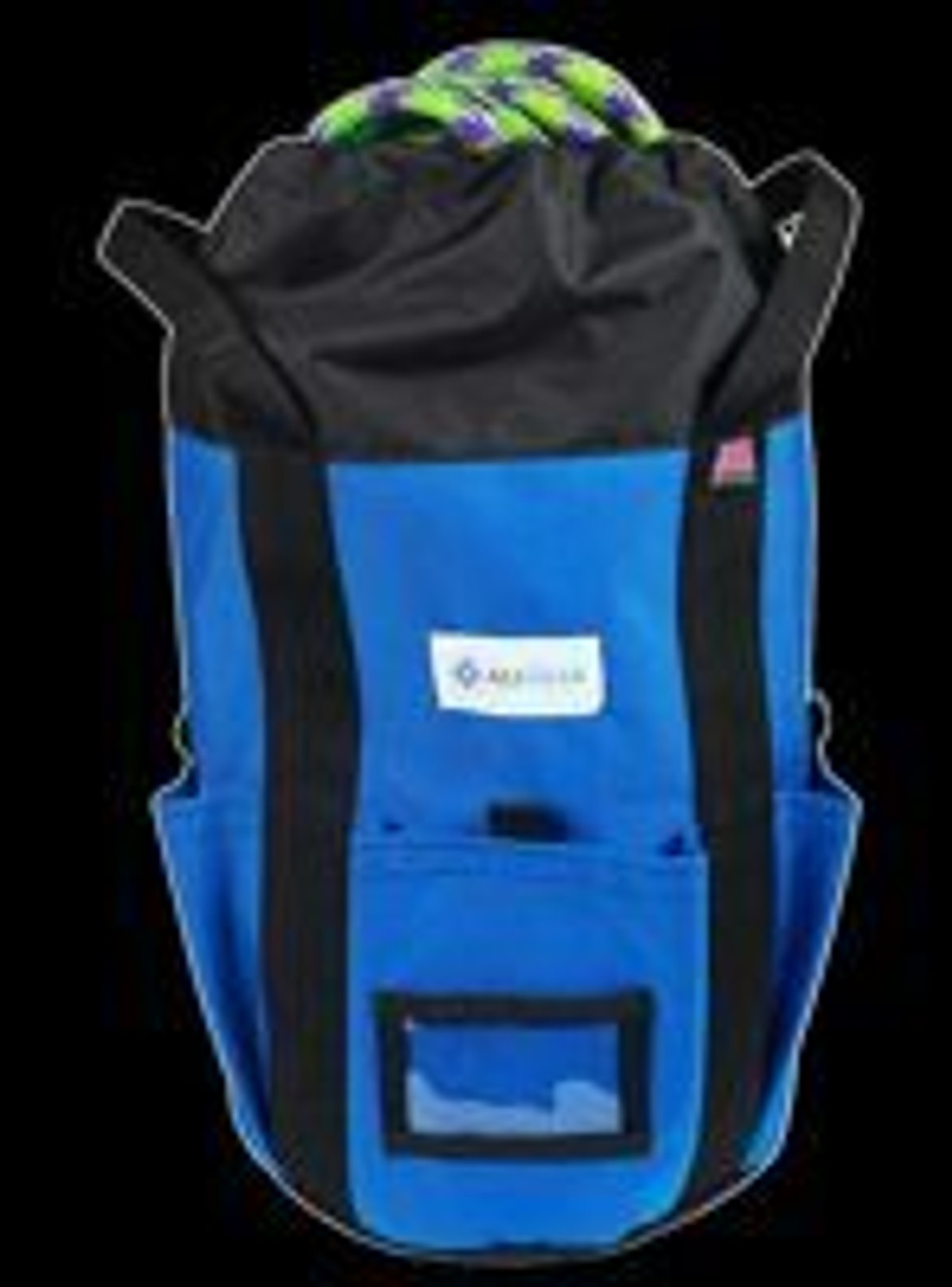 Rope Bag with Velcro Pockets