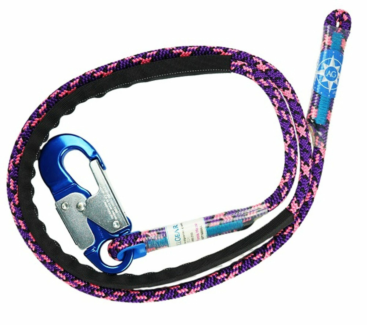 AGI-AG24SP71612SHA: All Gear Inc AGI 24 STRND LANYARD 7/16 12'