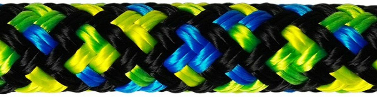 AGI-AGBR12200HMP: All Gear Inc 1/2 200' Husky Bull Multi Pro Bull Rope 1/2" x 200' Blue